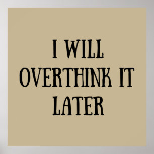 Poster Sarcástico engraçado diz citações famosas