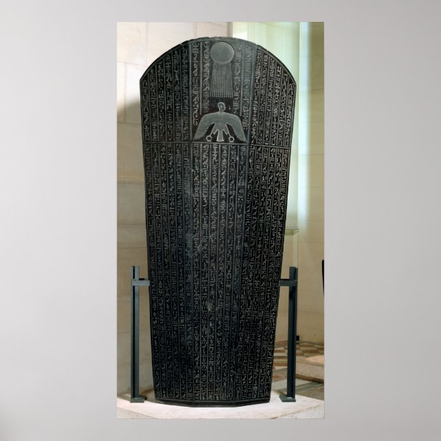 Pôster Sarcófago de Djedhor, Período Ptolêmico (Frente)