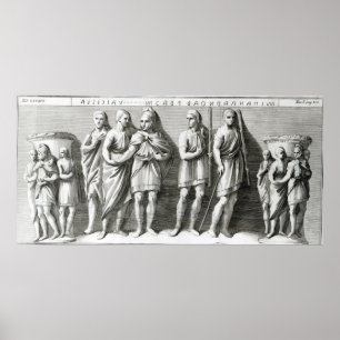 Poster Sarcófago de Etruscan