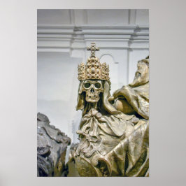 Poster Sarcófago do Imperador Carlos VI, Viena, Áustria