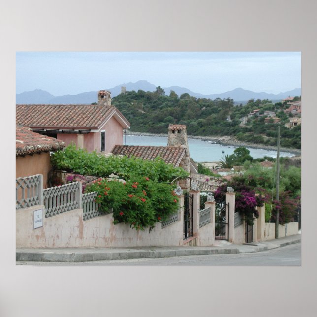 Pôster Sardenha (Frente)