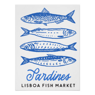 Pôster Sardinha Art