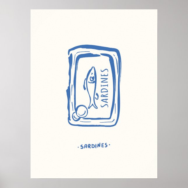 Poster Sardinhas (Frente)