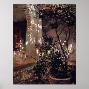 Poster Sargent - Granada. Manchas solares 1912