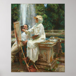 Poster Sargento - A fonte Villa Torlonia Frascati