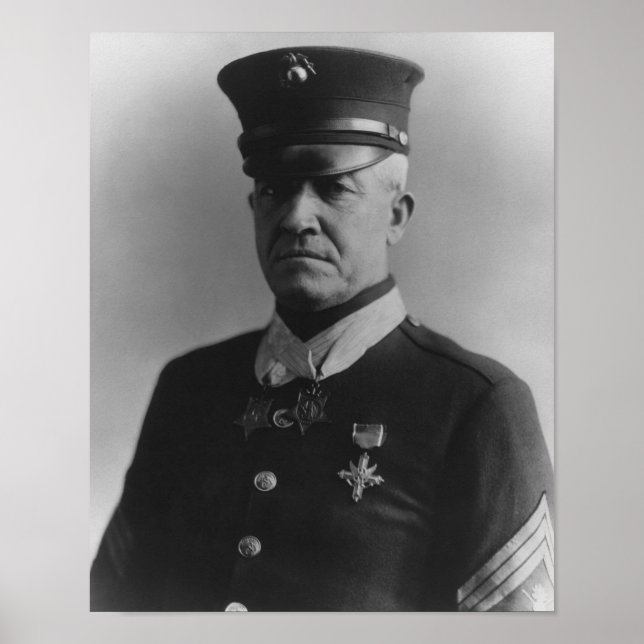 Pôster Sargento Major Dan Daly (Frente)