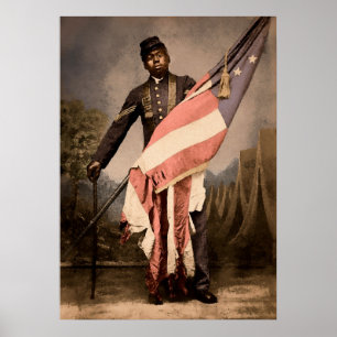 Poster Sargento William Carney 1864