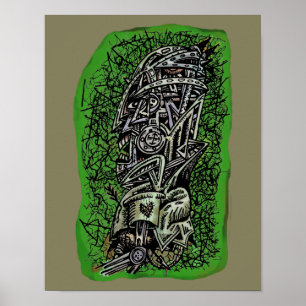 Poster Sargento Zumbi, por Brian Benson,
