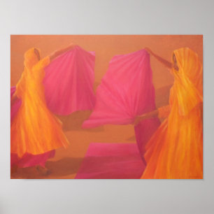 Pôster Saris de dobramento 2010