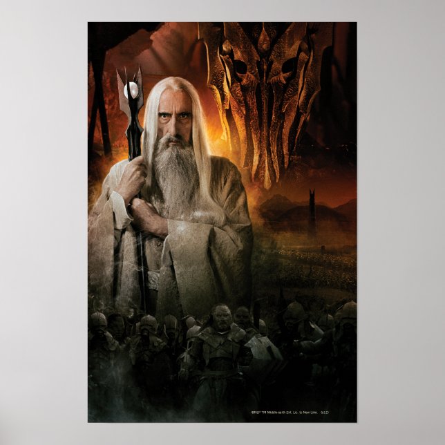 Pôster SARUMAN™ e Foes (Frente)