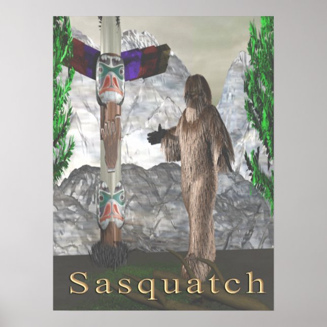 Poster Sasquatch (Frente)