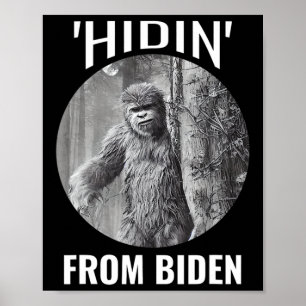 Poster Sasquatch É Um Republicano Conservador se esconden