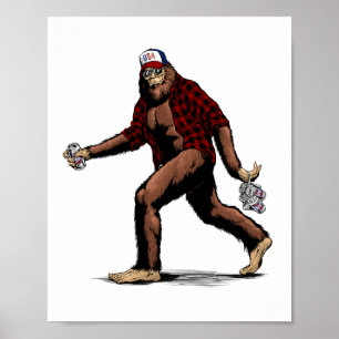 Poster Sasquatch EUA