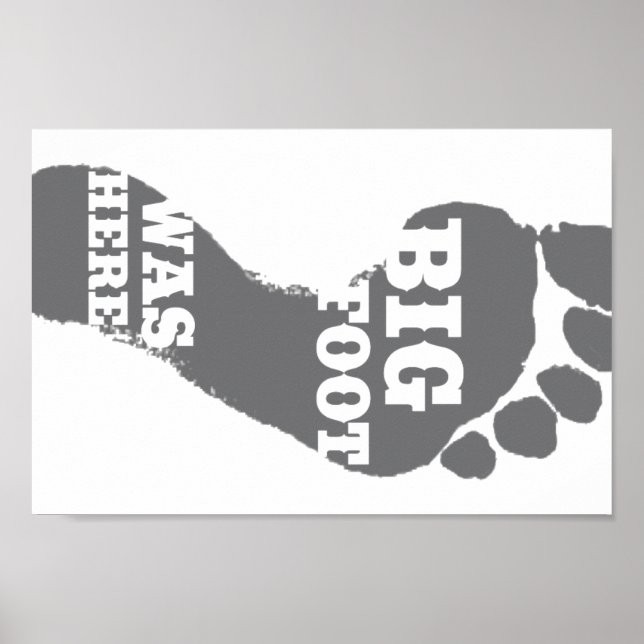 Pôster Sasquatch Hunter - Pé Grande (Frente)