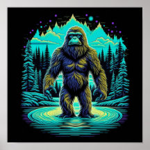 Sasquatch na Arte Woods Ai
