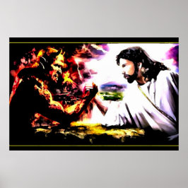 Pôster Satã Jesus Vs - Armegeddon