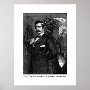 Poster Satã Tentando John Wilkes Booth