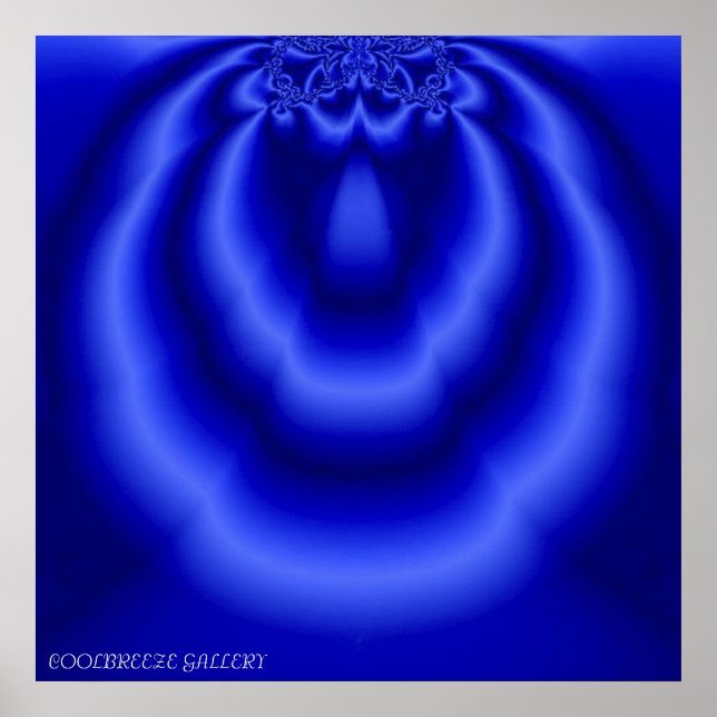 PÔSTER SATIN BLUES (Frente)