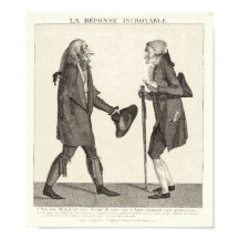 Sátira de 18 centavos sobre a resposta diplomática