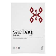 Satriz Bağı (Hair Tie) Poster de Motif Turco