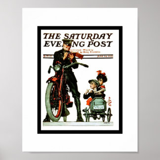 Poster Saturday Evening Post Art