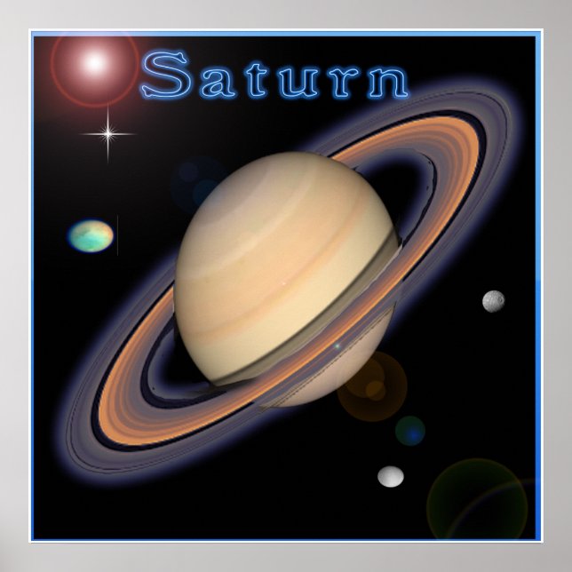 Poster Saturn (Frente)