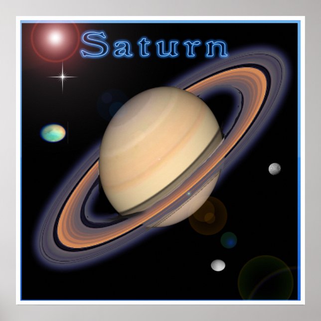 Poster Saturn (Frente)