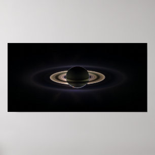 Poster Saturn Aglow