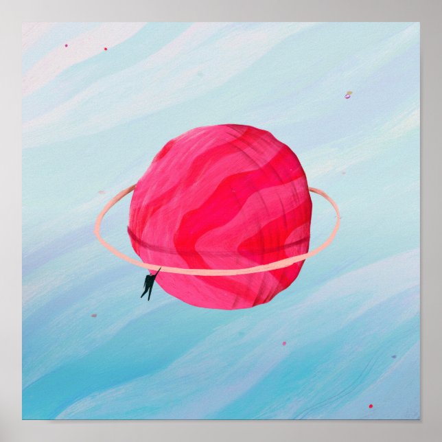 Poster Saturno (Frente)