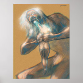 Poster Saturno Devorando Seu Filho?