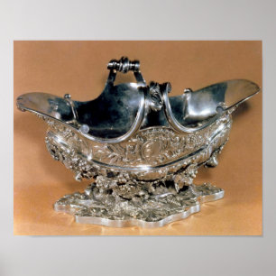 Pôster Sauceboat, Palissy Ware, c.1530