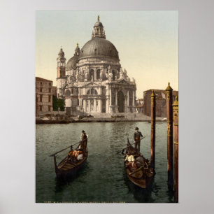 Poster Saudação do della de Santa Maria mim, Veneza,
