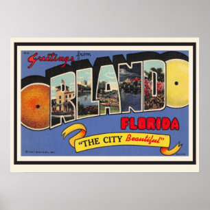 Poster Saudação Orlando 20x28