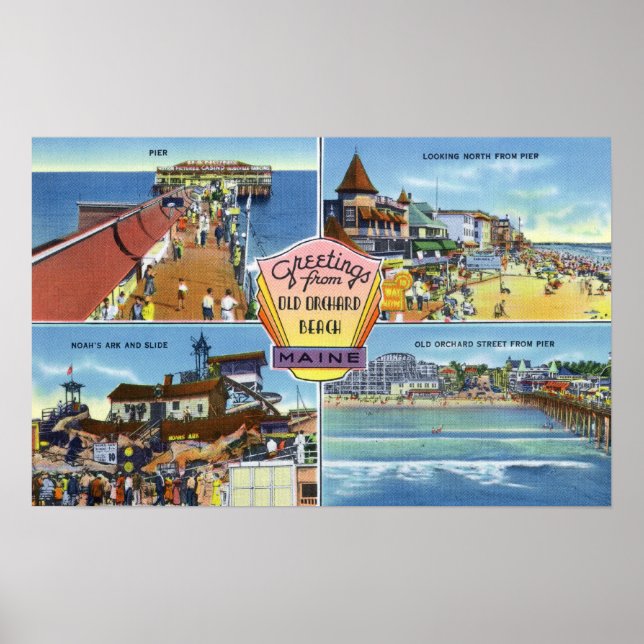 Poster Saudações de com Vistas Cênicas 2 (Frente)