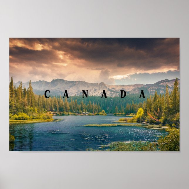Poster Saudações do Canadá (Frente)