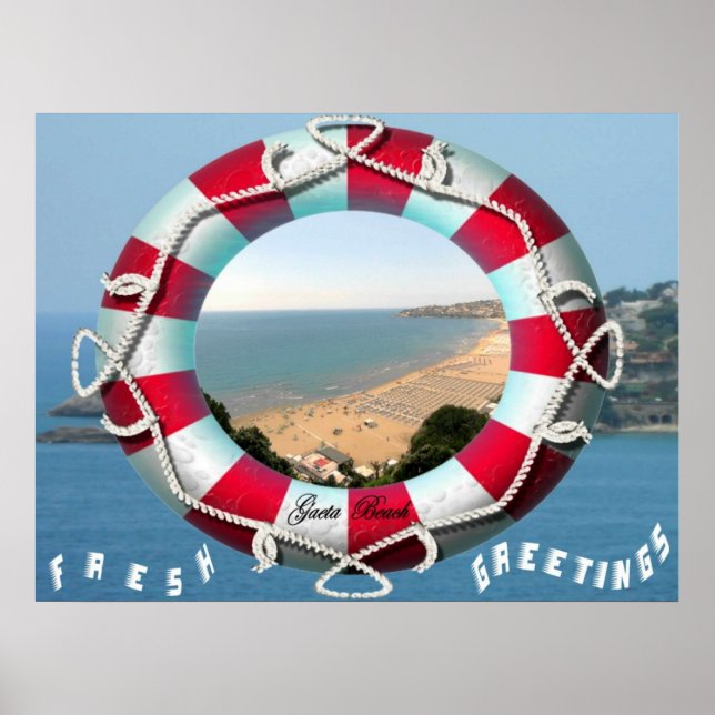 Pôster Saudações Novas (Frente)