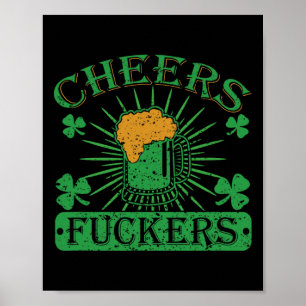 Poster Saúde Ers Engraçado Dia de São Patrício Bebida Irl
