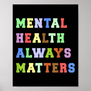 Poster Saúde Mental A Terapêutica Sempre S Sensibilização