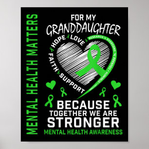 Poster Saúde Mental Da Avó Awaren Mental