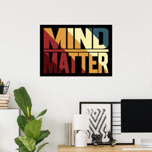 Poster Saúde Mental do Mindset Inspiration Mindset