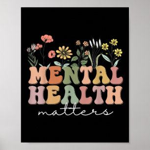 Poster Saúde Mental E Sensibilização Para A Doença Cerebr