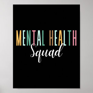 Poster Saúde Mental Esquadrão de Saúde Mental Sensibiliza