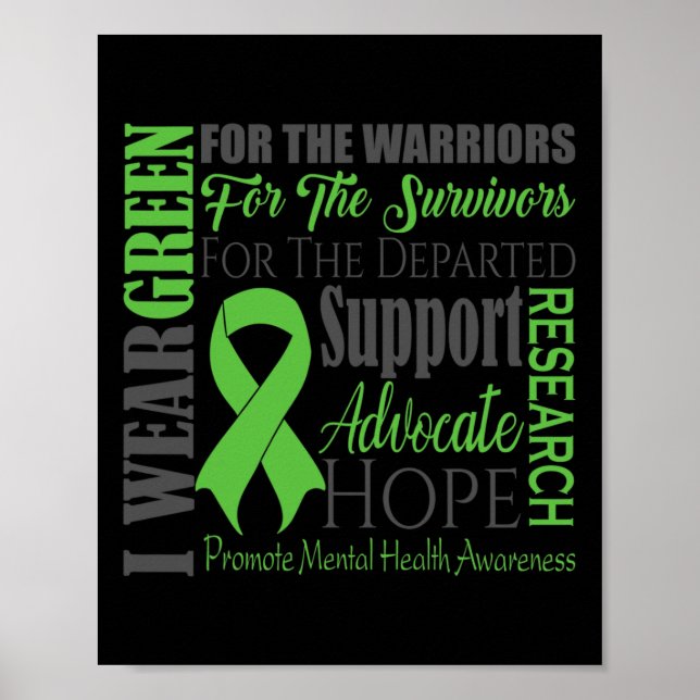 Poster Saúde Mental Implica Consciência (Frente)