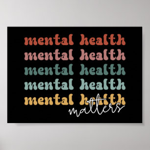 Poster Saúde Mental Importa Sensibilização Retroativa