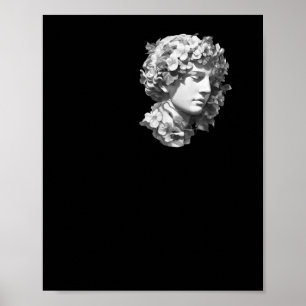 Poster Saúde mental S (versão monocromática)