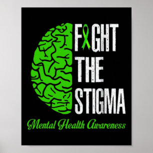 Poster Saúde mental Sensibilização para a saúde mental 1
