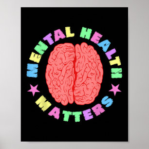 Poster Saúde Mental Sensibilização Saúde Mental Para Acab
