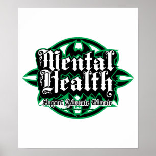 Pôster Saúde mental tribal