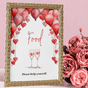 Poster Saúde para o Amor Chá de panela Comida