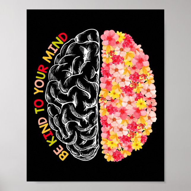 Poster Saúde Seja Divertido Para A Sua Mente Sensibilizaç (Frente)